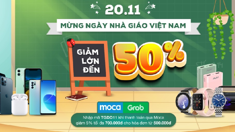 Chương trình khuyến mãi chào mừng ngày 20/11